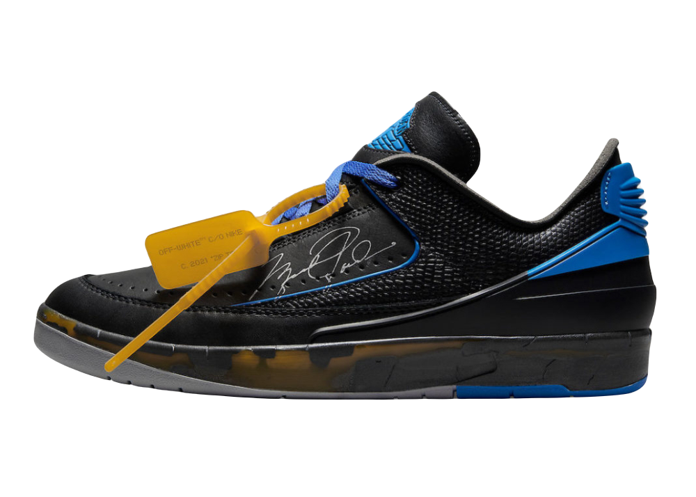 Nike Air Jordan 2 Retro Low SP Off-White Black Blue