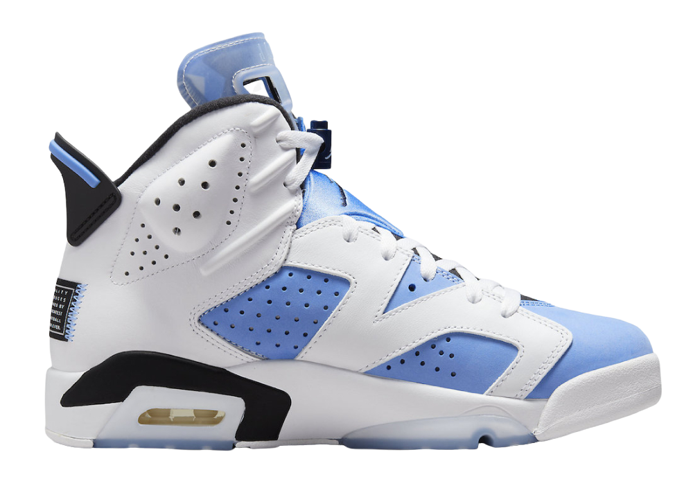 Nike Air Jordan 6 Retro UNC White