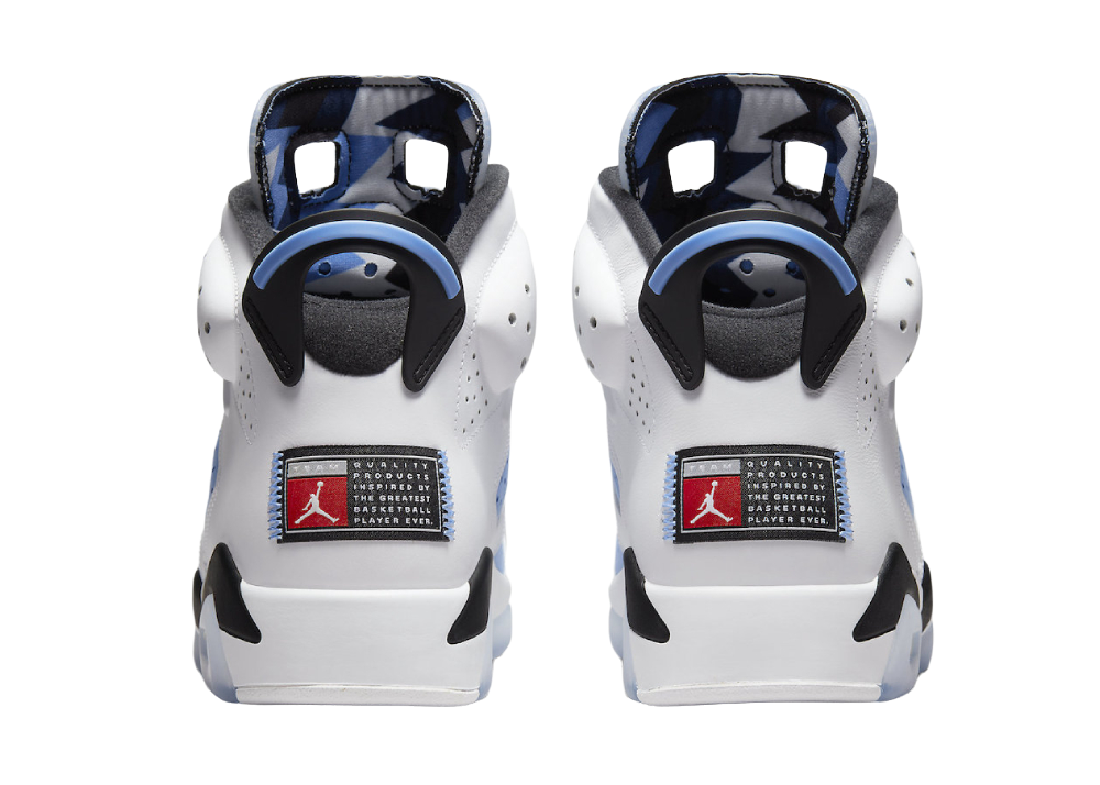 Nike Air Jordan 6 Retro UNC White