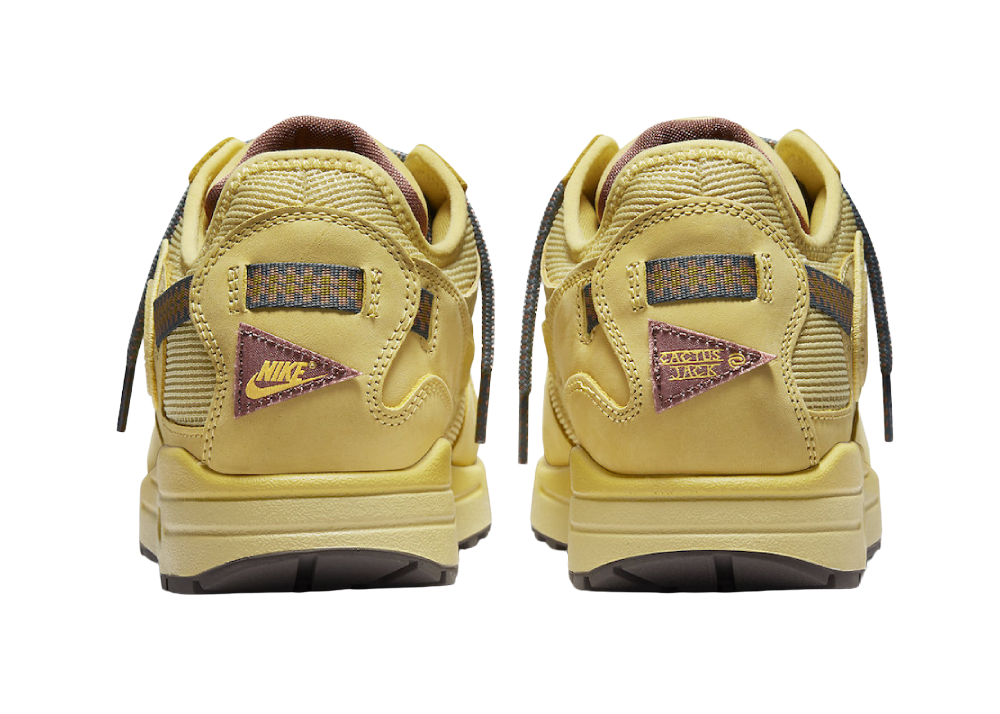 Nike Air Max 1 Travis Scott Cactus Jack Saturn Gold