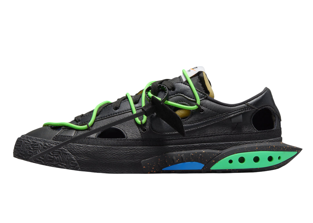 Nike Blazer Low Off-White Black Electro Green