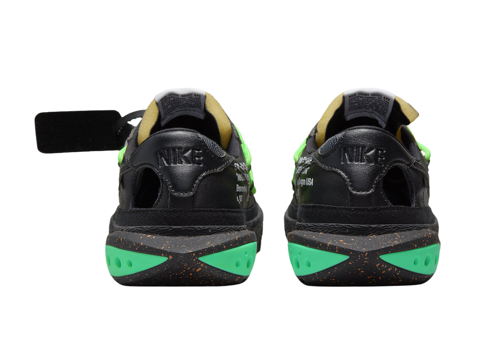 Nike Blazer Low Off-White Black Electro Green