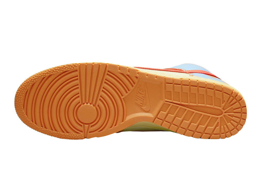 Nike Dunk High 1985 SP Orange Acid Wash