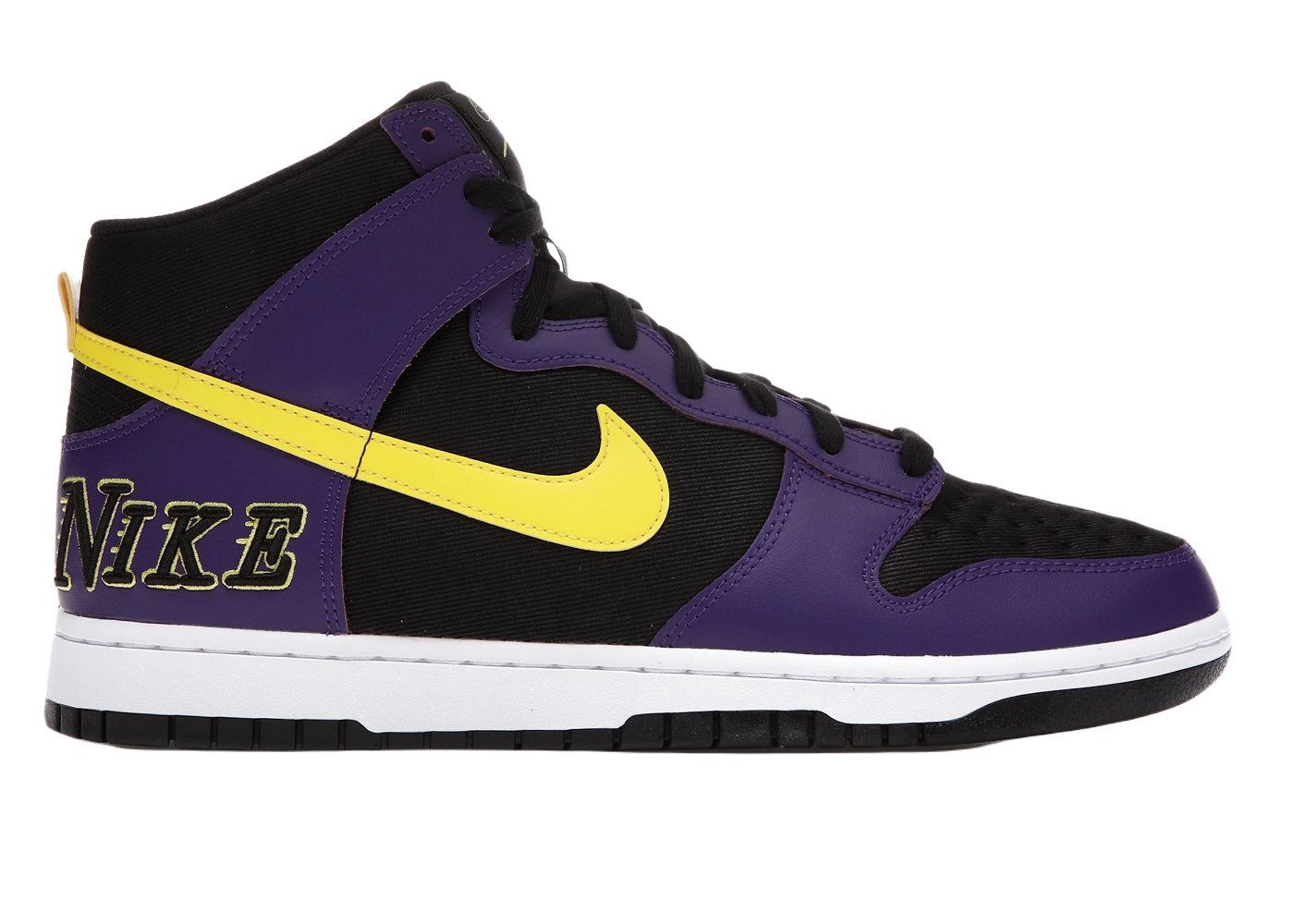 Nike Dunk High EMB Lakers
