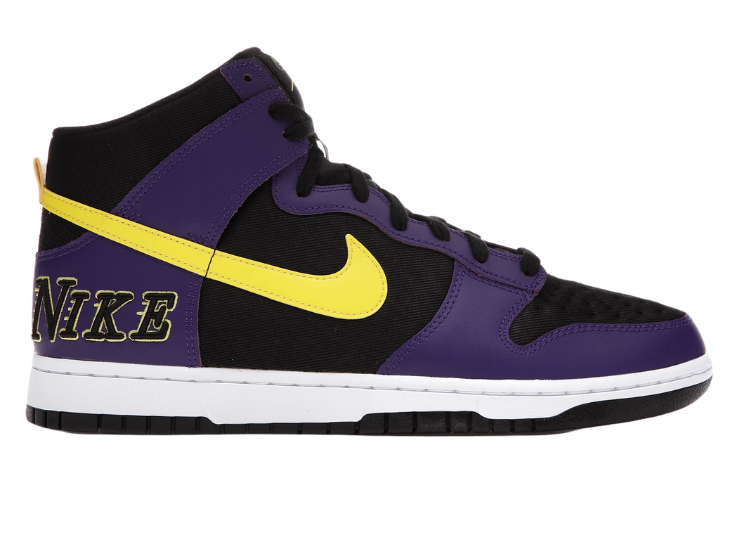 Nike Dunk High EMB Lakers