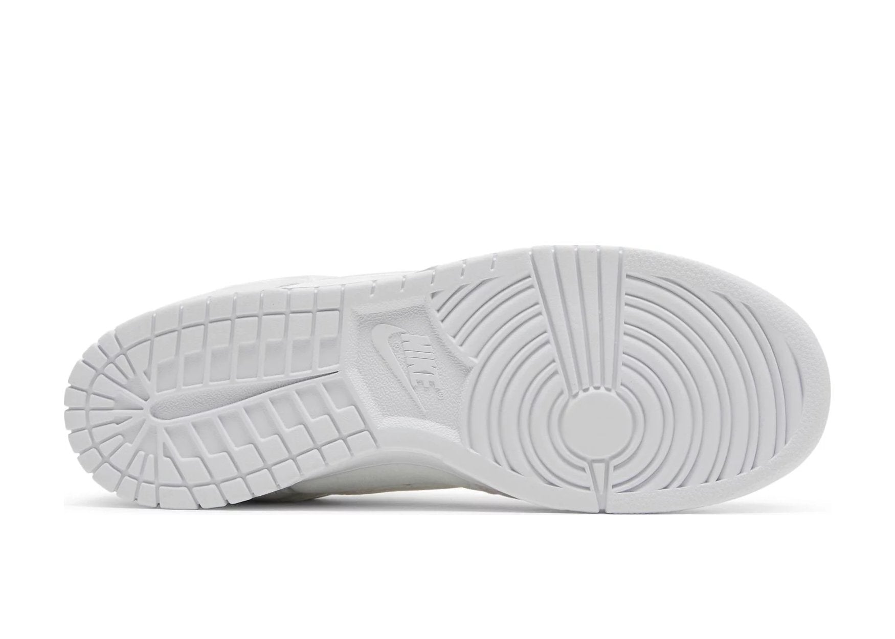 Nike Dunk Low Dover Street Market Triple White Velvet