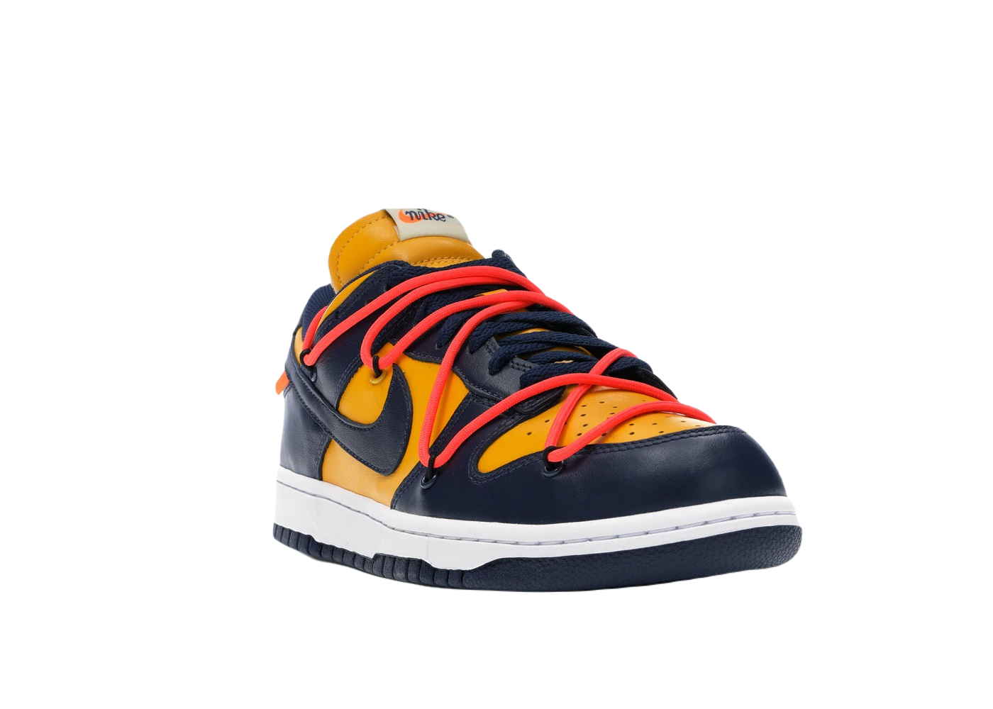 Nike Dunk Low Off-White University Gold Midnight Navy