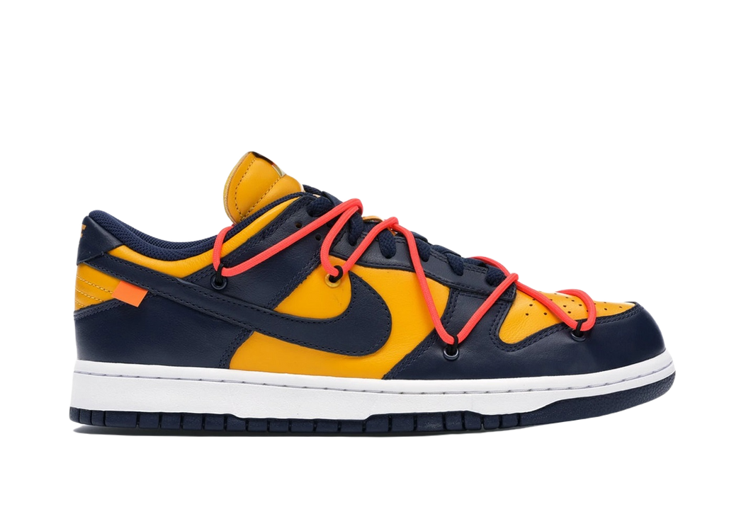 Nike Dunk Low Off-White University Gold Midnight Navy