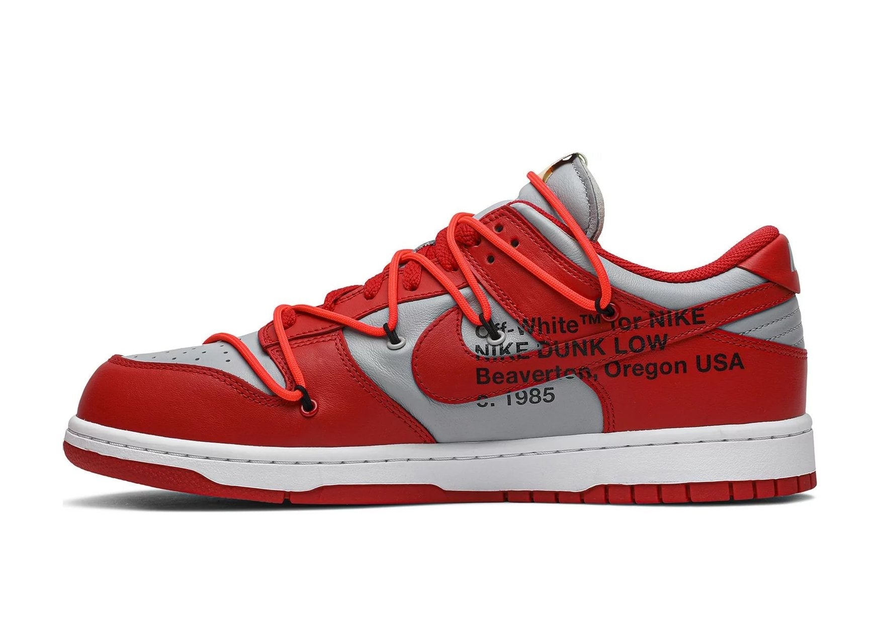 Nike Dunk Low Off-White University Red