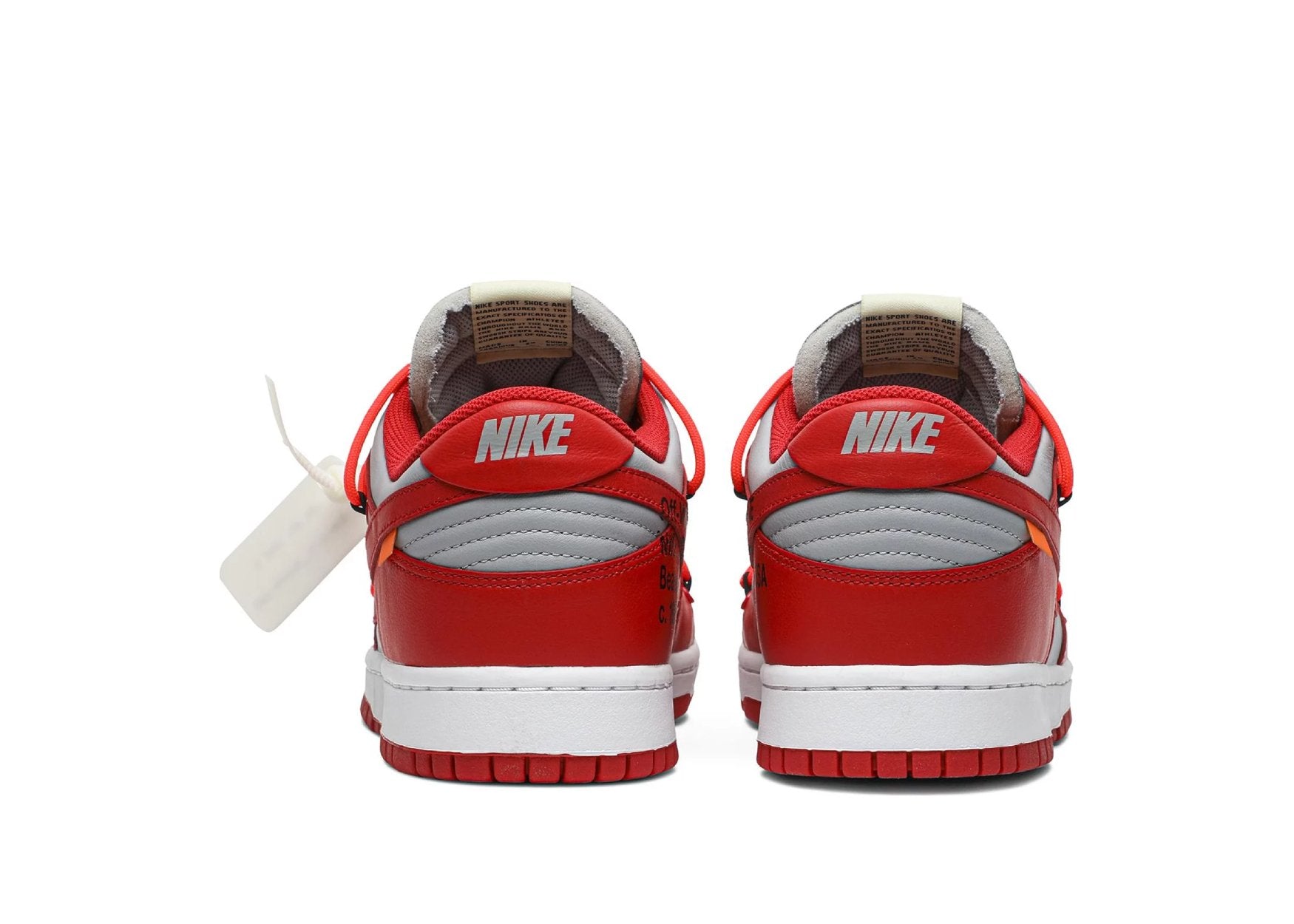 Nike Dunk Low Off-White University Red
