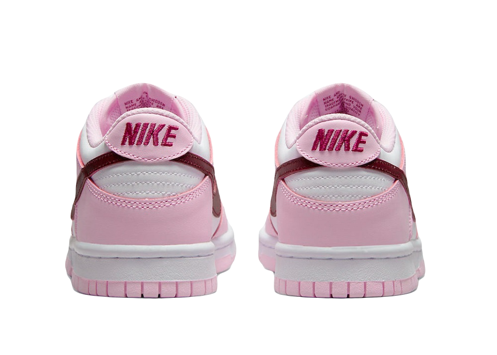 Nike Dunk Low Pink Foam Red White (GS)