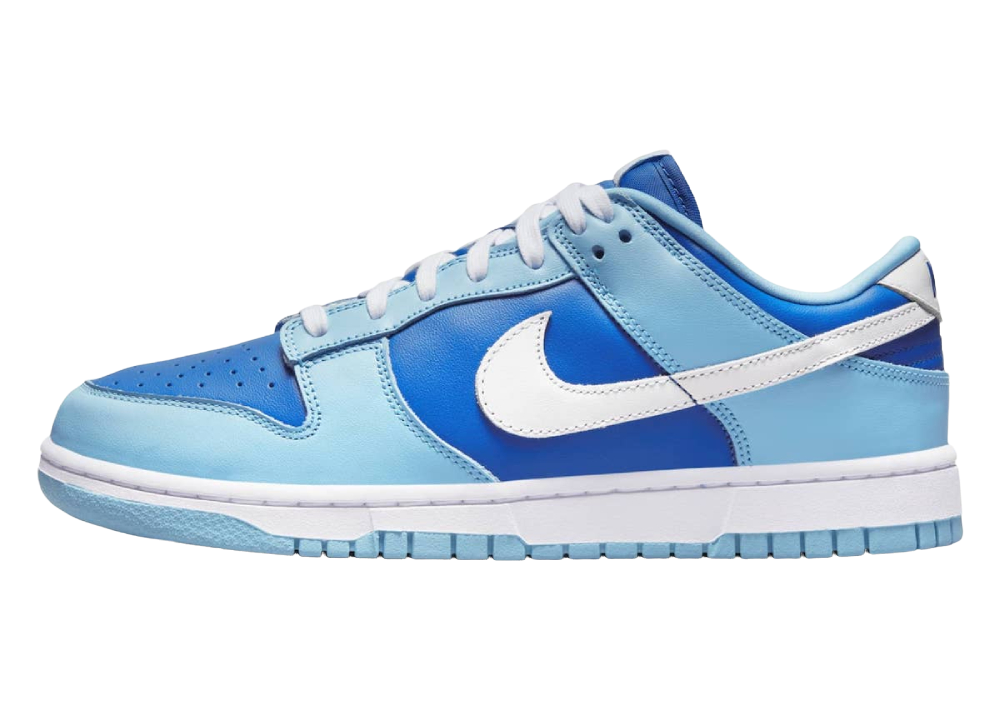 Nike Dunk Low Retro QS Flash White Argon Blue Flash