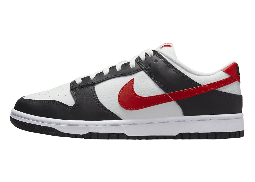 Nike Dunk Low Retro Red Swoosh Panda