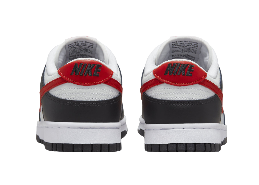 Nike Dunk Low Retro Red Swoosh Panda