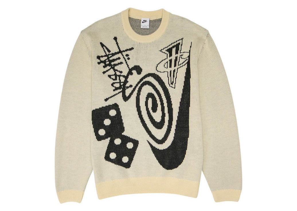 Nike x Stussy Knit Sweater Natural
