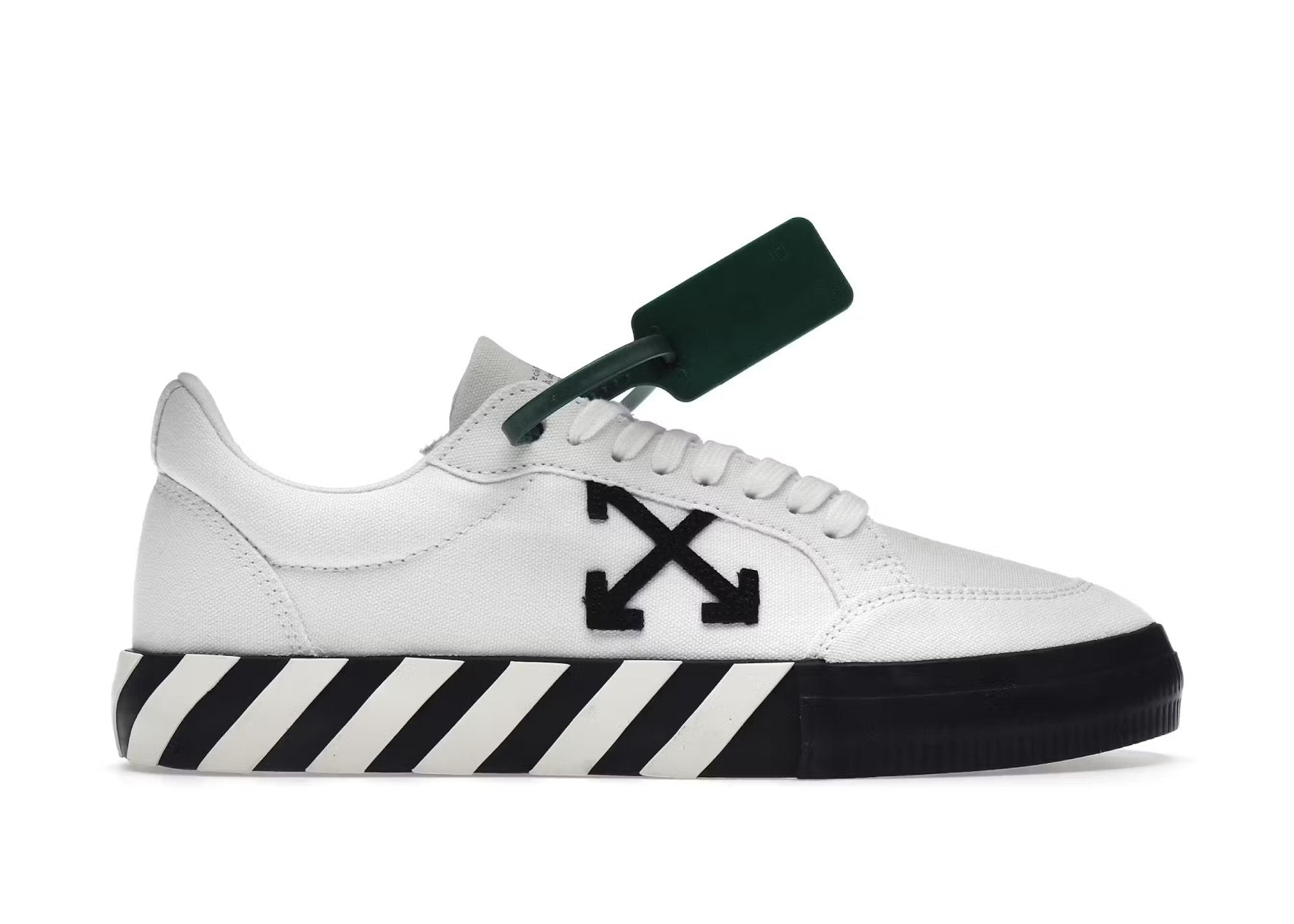 OFF-WHITE Vulc Low Canvas White Black SS22