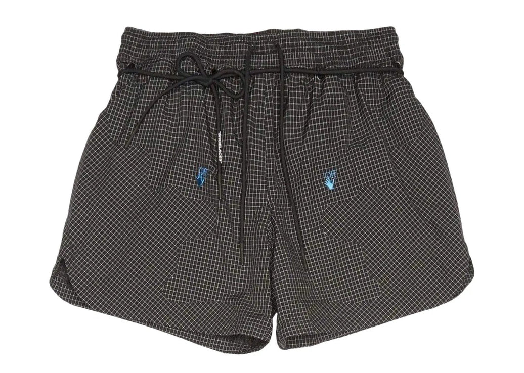 Off White x Nike Woven Short Black