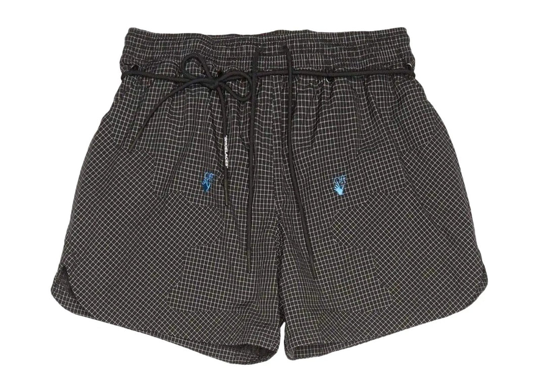 Off White x Nike Woven Short Black