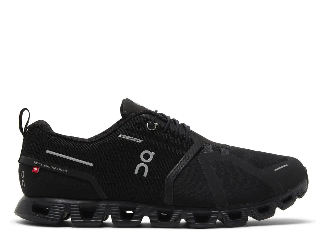 On Running Cloud 5 Waterproof All Black