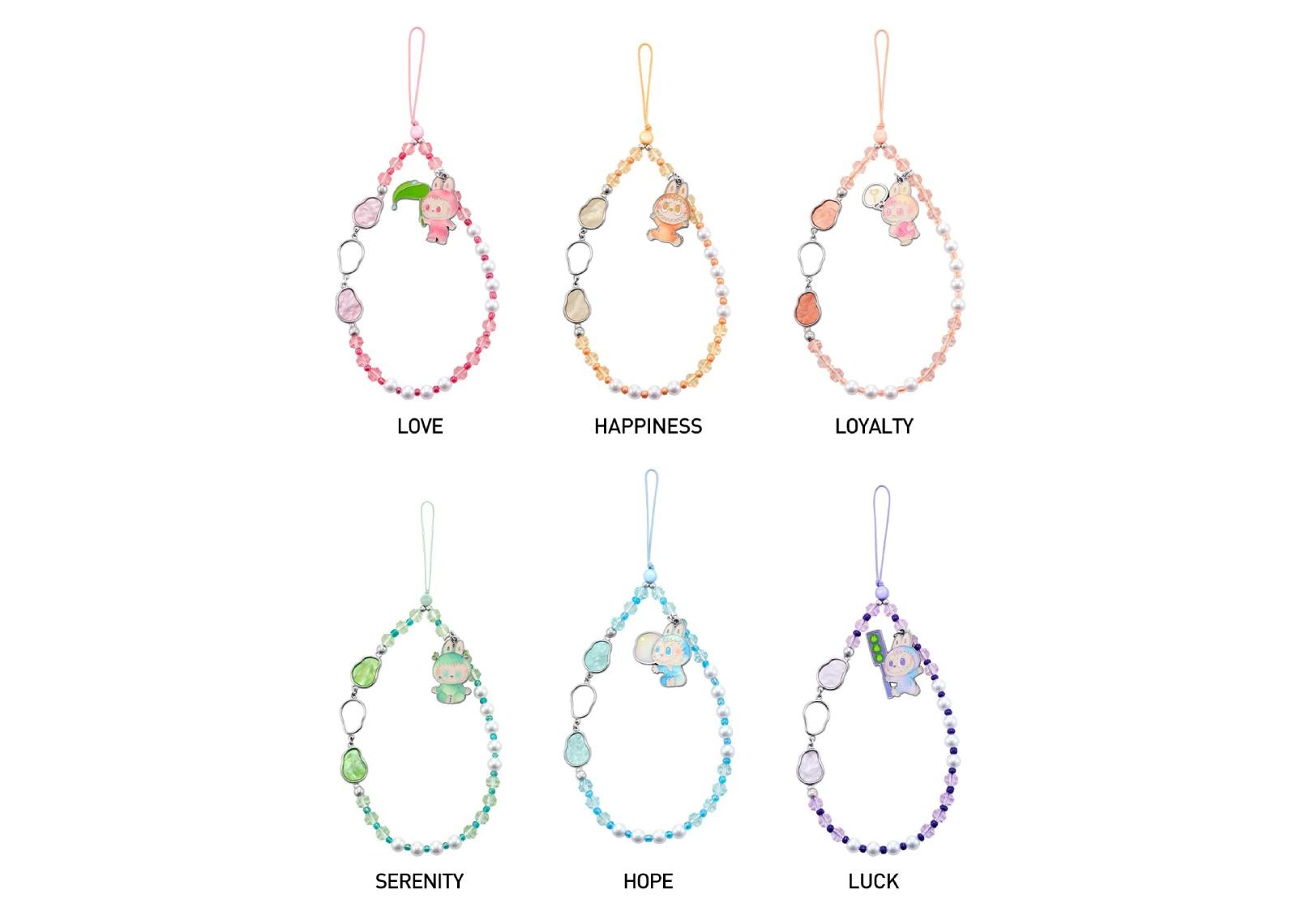 Pop Mart Labubu The Monsters Big into Energy Series Phone Charm Sealed Case (6 Blind Box)