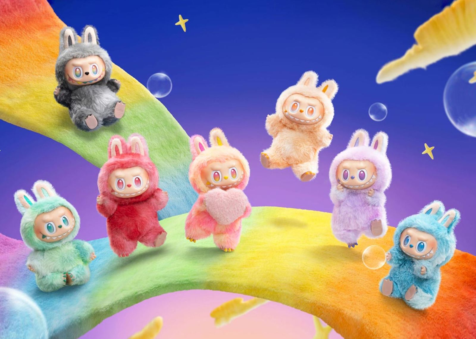 Pop Mart Labubu The Monsters Big into Energy Series Vinyl Plush Pendant Single Blind Box