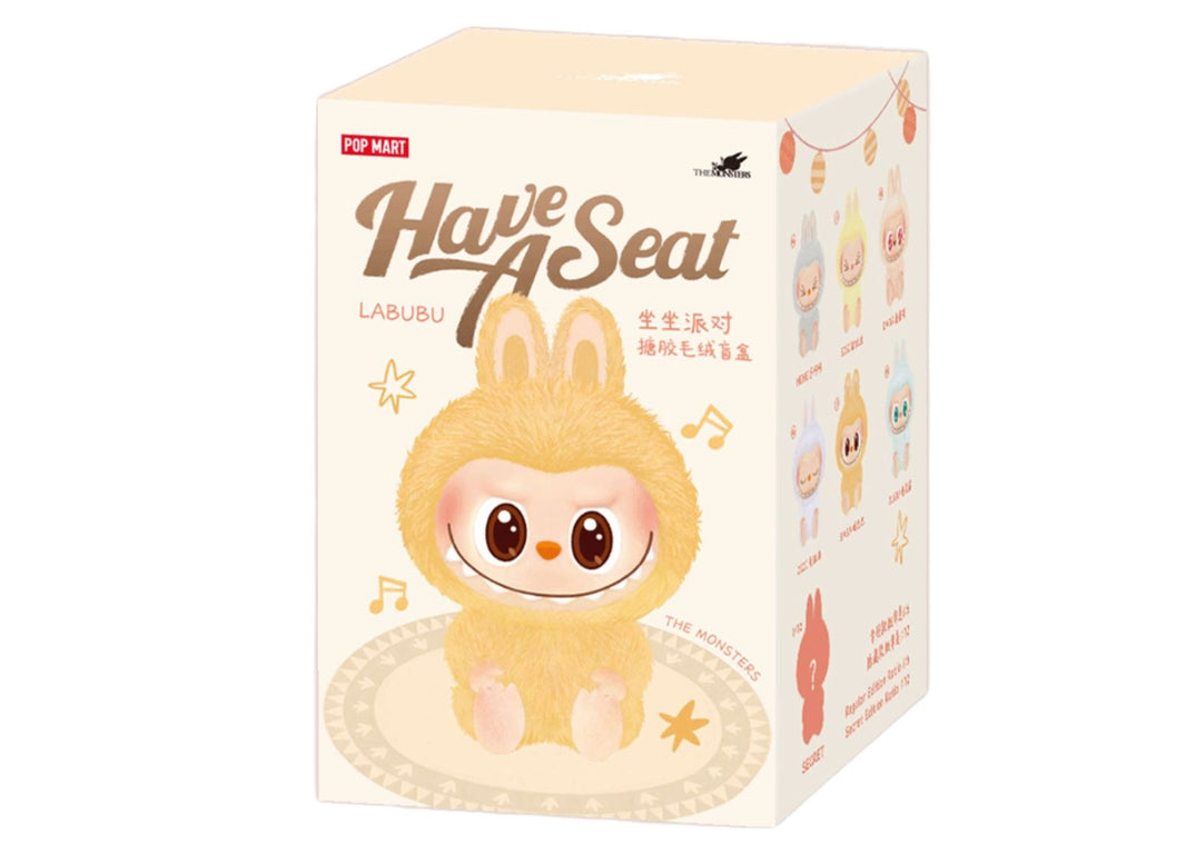 Pop Mart Labubu The Monsters Have a Seat Vinyl Plush Blind Box