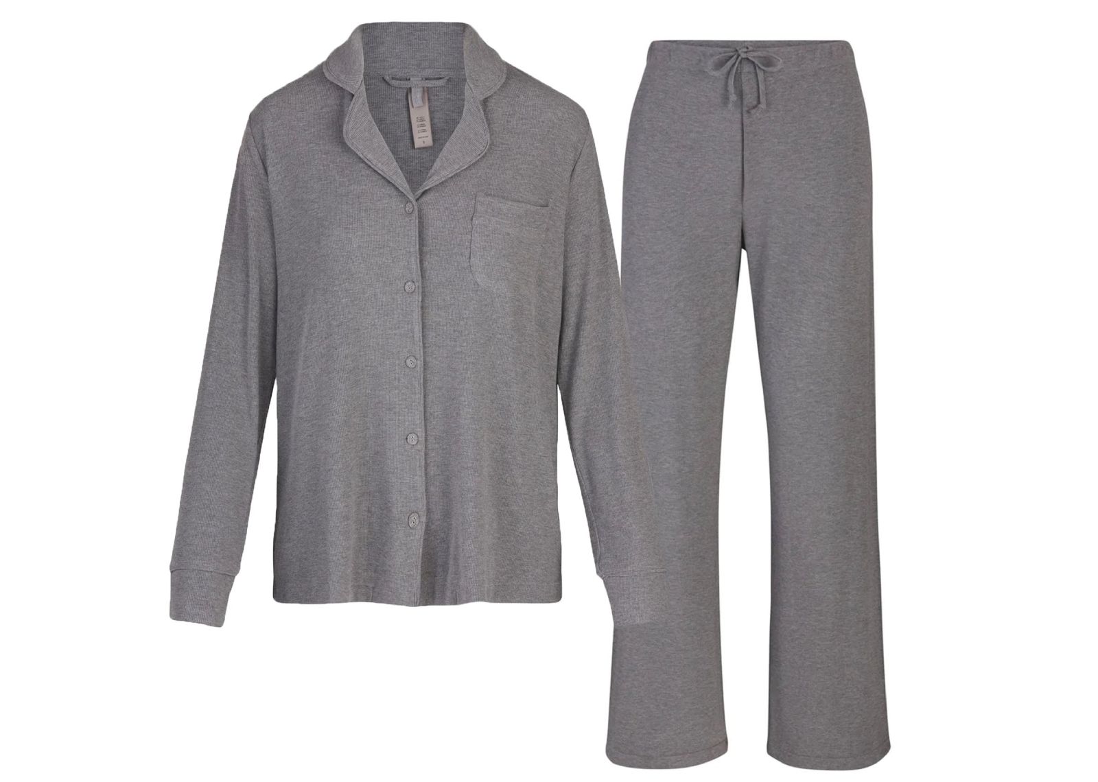 Skims Soft Lounge Sleep Set Heather Grey