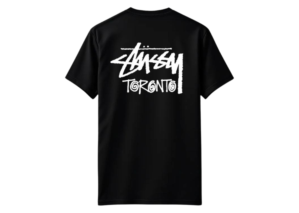 Stüssy Toronto Exclusive Tee Black
