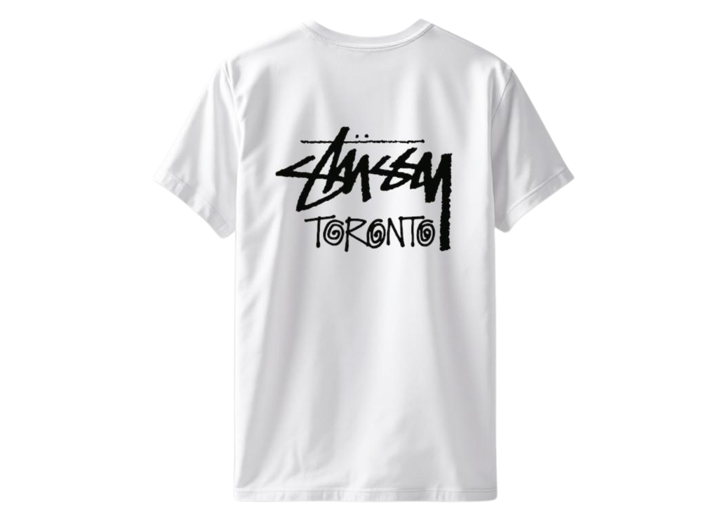 Stüssy Toronto Exclusive Tee White