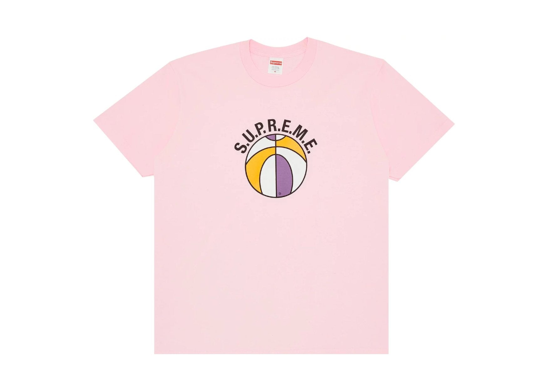 Supreme League Tee Light Pink