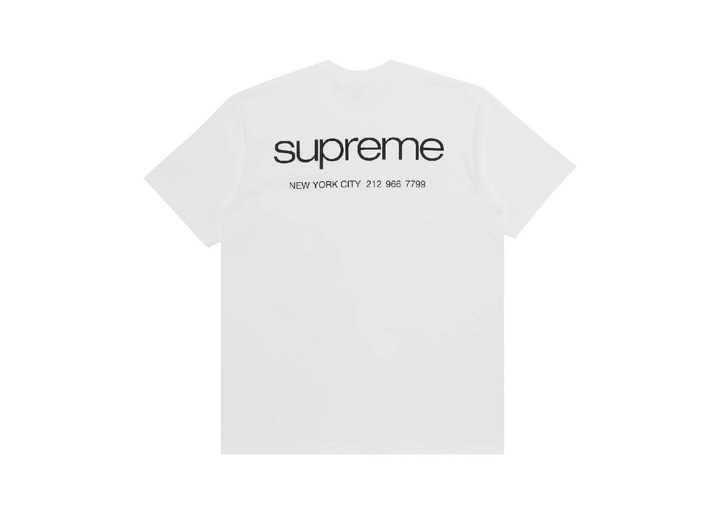 Supreme NYC Tee White