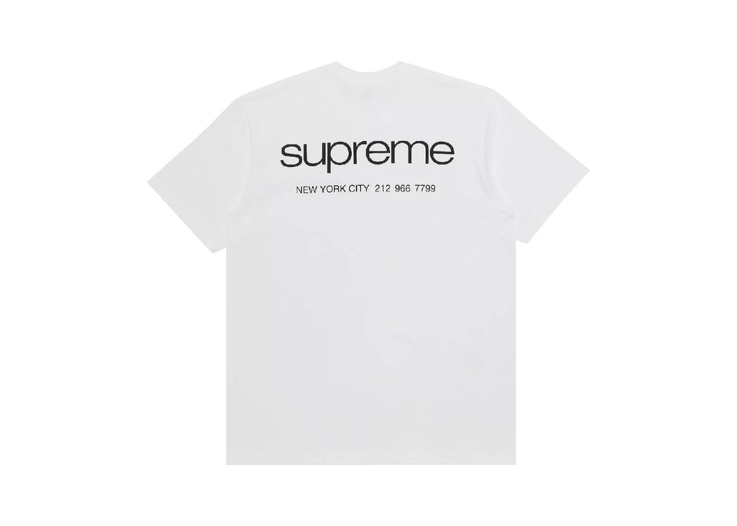 Supreme NYC Tee White