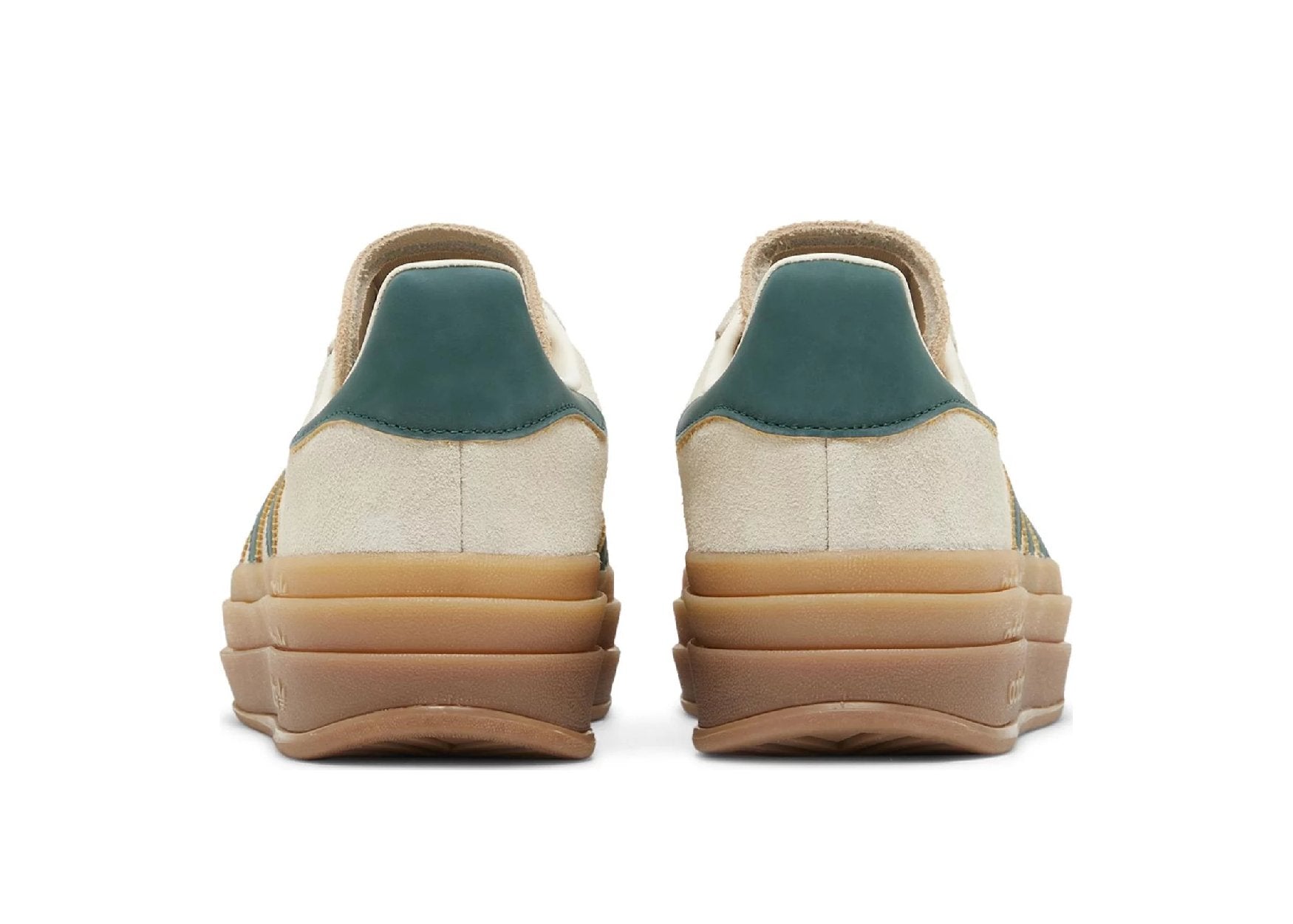 adidas Gazelle Bold Magic Beige Collegiate Green (W)