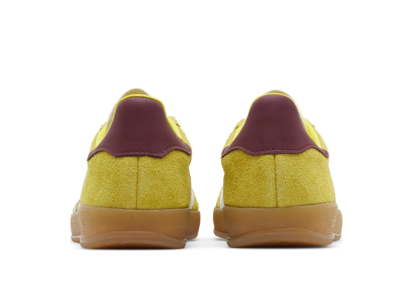 adidas Gazelle Indoor Bright Yellow Collegiate Burgundy (W)