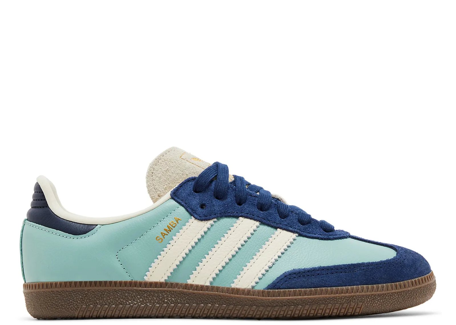 adidas Samba OG Hazy Green Night Indigo (W)