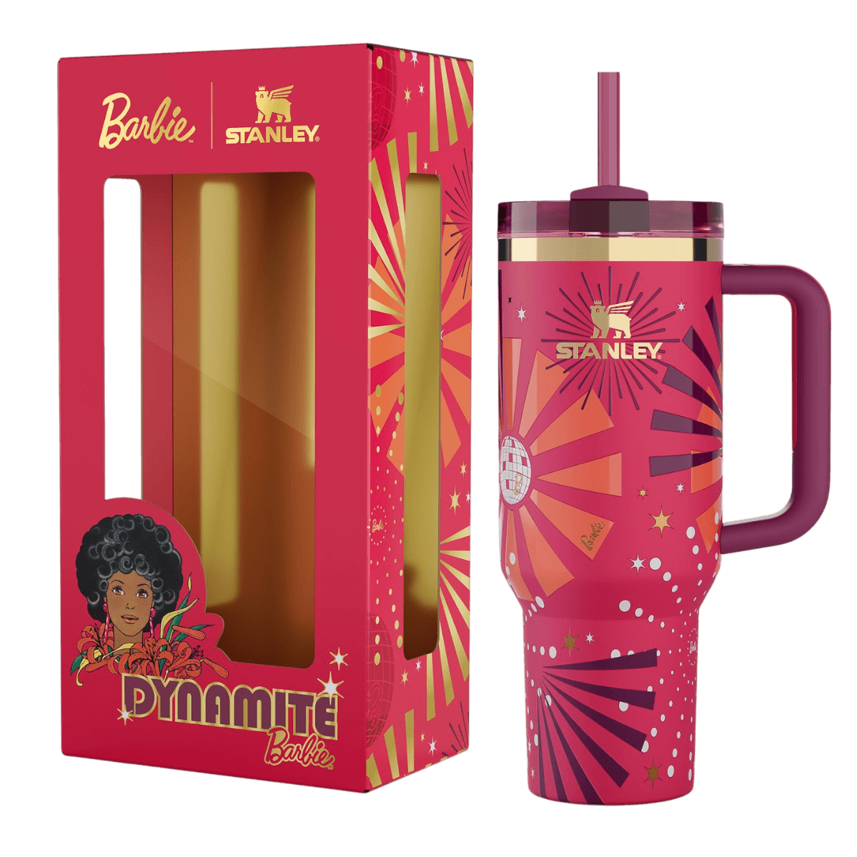 Stanley x ’80s Dynamite Quencher H2.0 FlowState Tumbler 40oz